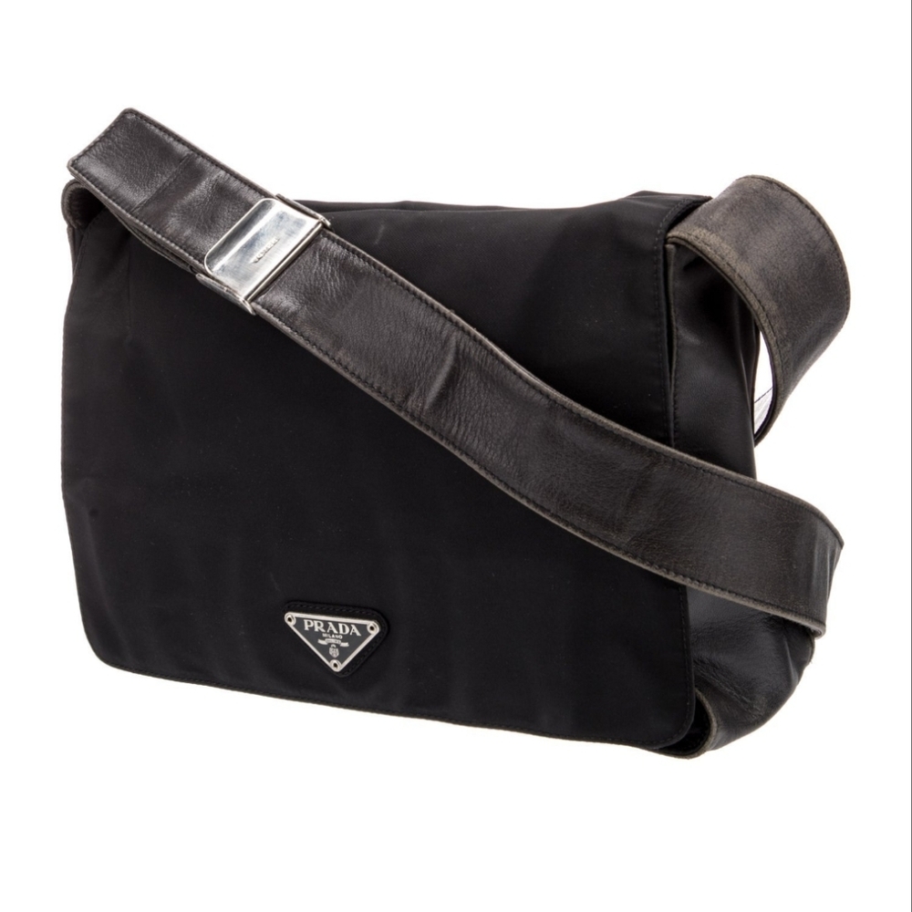 Prada Black Messenger Bag